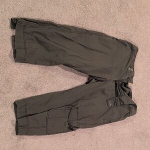 Calvin Klein Jeans Olive Cargo Capri Pants
